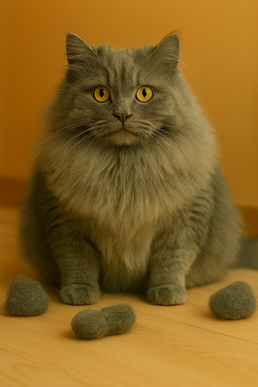 🐱 Bolas de pelo en gatos: cómo prevenirlas con la alimentación adecuada