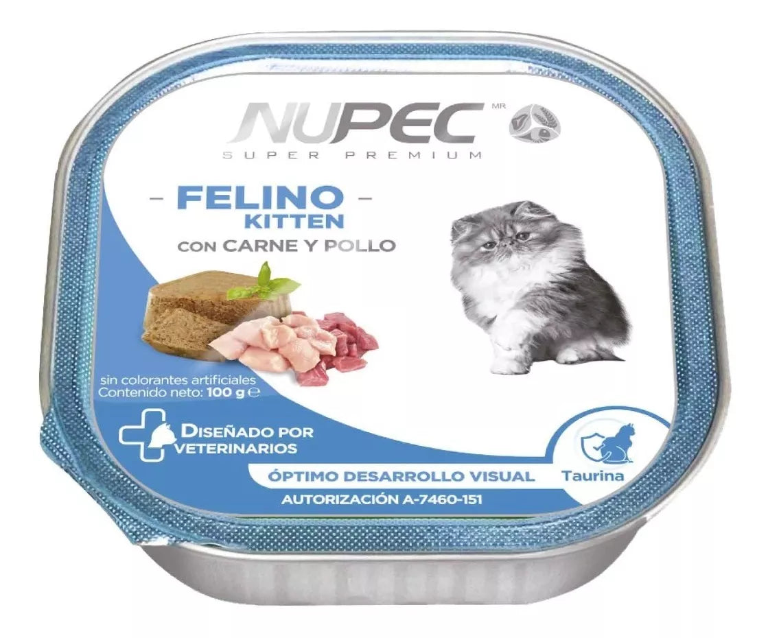 NUPEC FELINO KITTEN HUMEDO 16 LATAS