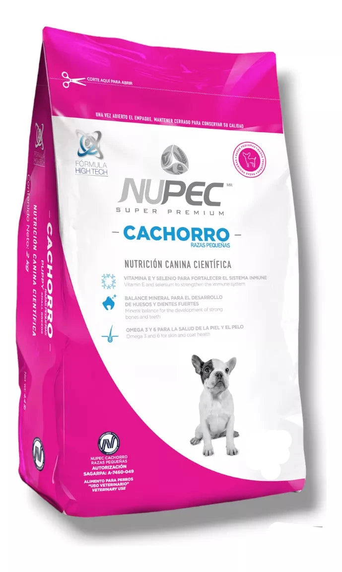 NUPEC CACHORRO RAZAS PEQUEÑAS 8KG