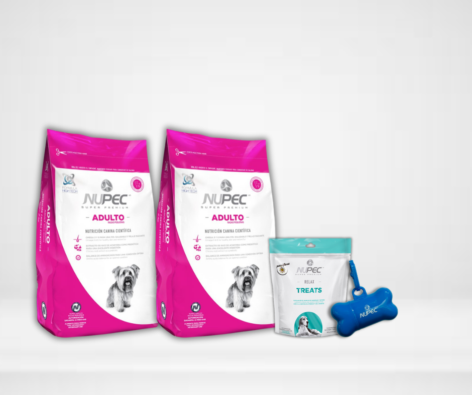 NUPEC ADULTO RAZAS PEQUEÑAS 16KG + TREATS + REGALO