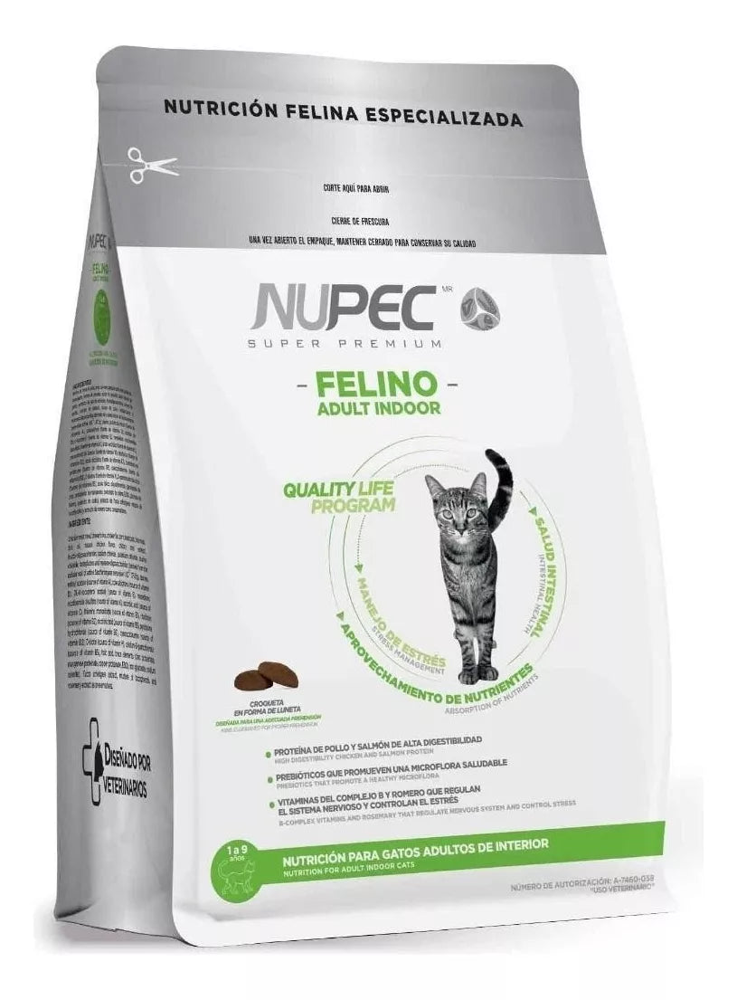 NUPEC FELINO INDOOR 1.5KG