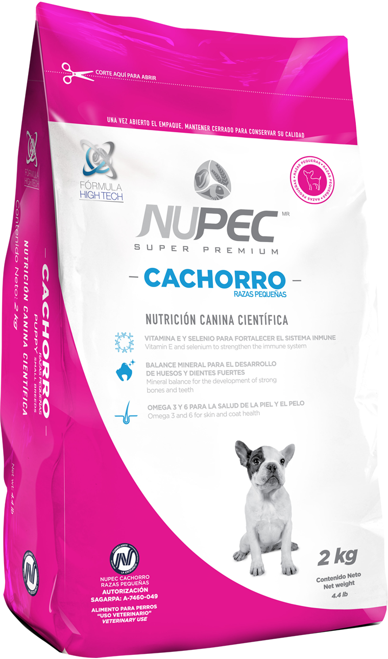 NUPEC CACHORRO RAZAS PEQUEÑAS 2KG