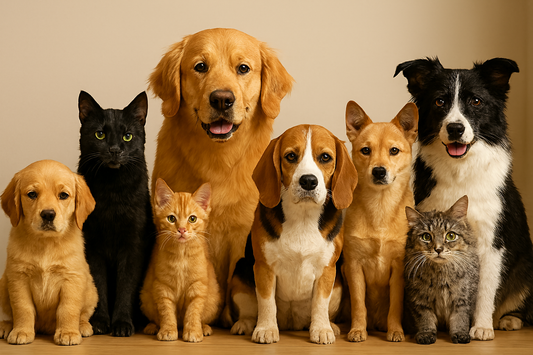 🐾 Cómo elegir el alimento ideal para tu perro o gato según su edad y tamaño