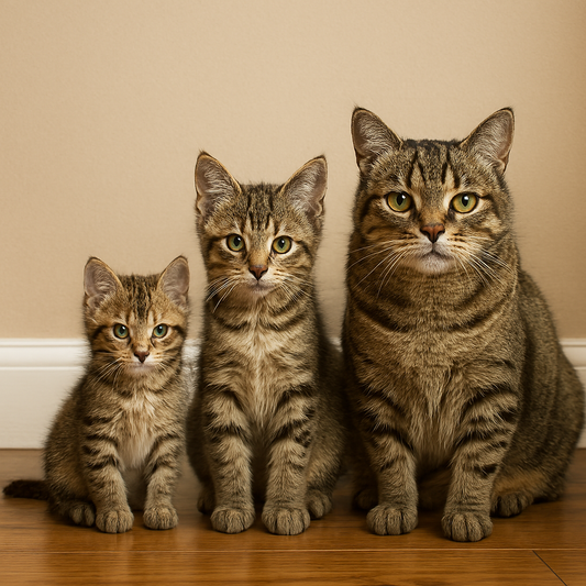 🐱 Cómo elegir el alimento ideal para tu gato según su edad y estilo de vida