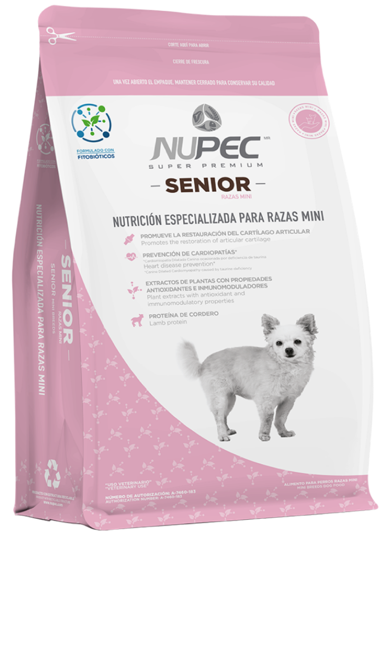 NUPEC SENIOR RAZAS MINIS 3KG