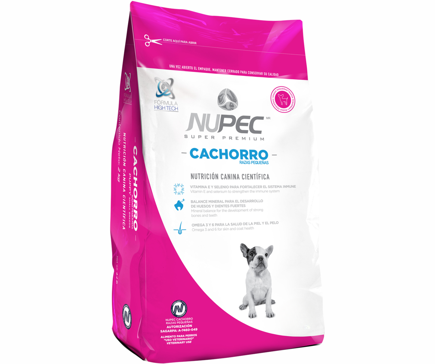 NUPEC CACHORRO RAZAS PEQUEÑAS 8KG